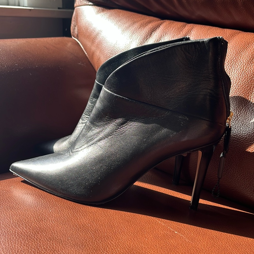 Griciarancio genuine leather ankle boot black size 8 - Picture 5 of 16